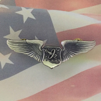 U.S. AIR FORCE ASTRONAUT NAVIGATOR PILOT WINGS | USAF | MISSION  | FLIGHT