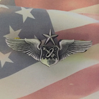 U.S. AIR FORCE ASTRONAUT SENIOR NAVIGATOR PILOT WINGS | USAF | MISSION  | FLIGHT