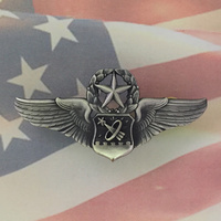 U.S. AIR FORCE ASTRONAUT MASTER NAVIGATOR PILOT WINGS | USAF | MISSION  | FLIGHT