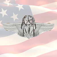 USAF COMMAND UNMANNED AIRCRAFT BADGE | DRONE | RPA | US AIR FORCE | WAR ON TERROR