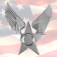 U.S. AIR FORCE HONOR GUARD CAP BADGE | USA | GENUINE | USAF