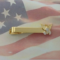 US NAVY ENLISTED TIE CLASP | USN | USA | MILITARY | DRESS | UNIFORM