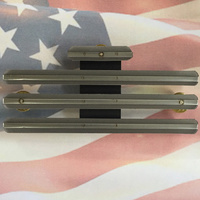 U.S. SERVICE MEDAL RIBBON BAR MOUNTING RACK | 10 SPACE | US ARMY | MILITARY