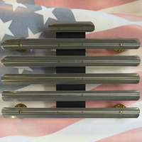 U.S. SERVICE MEDAL RIBBON BAR MOUNTING RACK | 16 SPACE | US ARMY | MILITARY