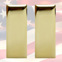 U.S. RANK INSIGNIA - SECOND LIEUTENANT | USAF | ARMY | USA | GENUINE ISSUE | 2LT