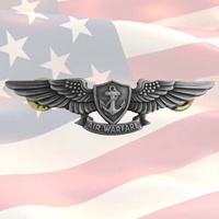 US NAVY AIR WARFARE WINGS BADGE | EAWS | NAWS | OPERATIONS | MILITARY