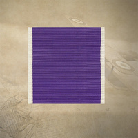 US PURPLE HEART MEDAL RIBBON 12" INCHES | MILITARY | ARMED FORCES | GALLANTRY