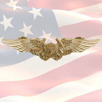 U.S. NAVAL FLIGHT OFFICER ASTRONAUT WINGS (NFO) | USN | SPACE | MISSION