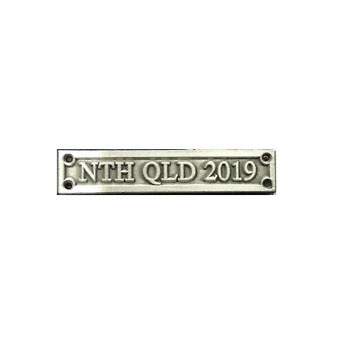 National Emergency Medal Clasp - North Queensland (Miniature)