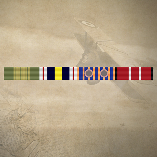 NEM + NPSM + NATIONAL MEDAL (2 ROSETTES) + ADM RIBBON BAR STICKER / DECAL | WATER & UV PROOF [Size: 15mm x 180mm]