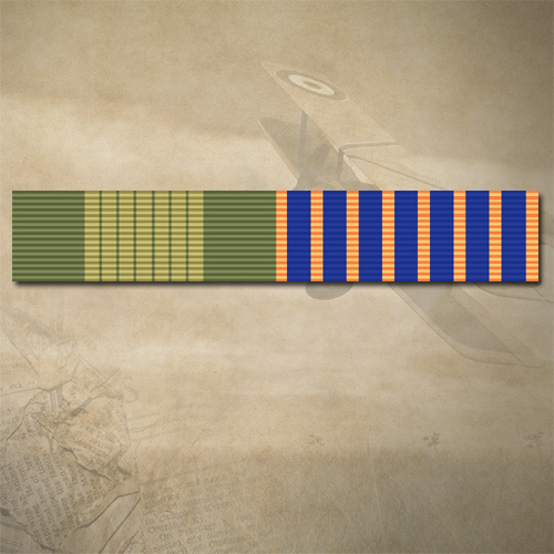 NATIONAL EMERGENCY AND NATIONAL MEDAL RIBBON BAR STICKER / DECAL | WATER & UV PROOF [Size: 15mm x 90mm]