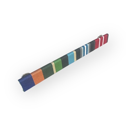 AOSM (Border Protect) , AOSM (Greater Middle East), AOSM (Counter Terrorism) and Australian Defence Medal Ribbon Bar