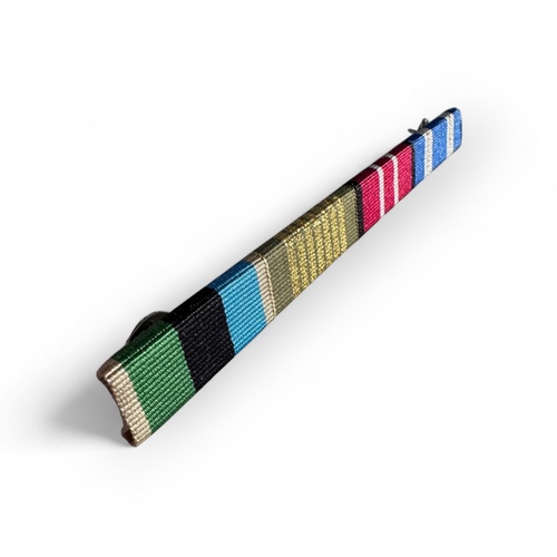 AOSM (Greater Middle East), National Emergency Medal, Australian Defence Medal and NATO Medal Ribbon Bar