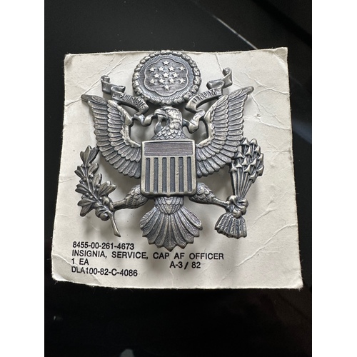 US Air Force Officer's Cap Badge | Geniune