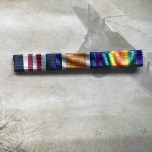 WORLD WAR ONE MEDAL RIBBON BAR | WWI | MILITARY MEDAL | BRITISH WAR MEDAL | VICTORY MEDAL