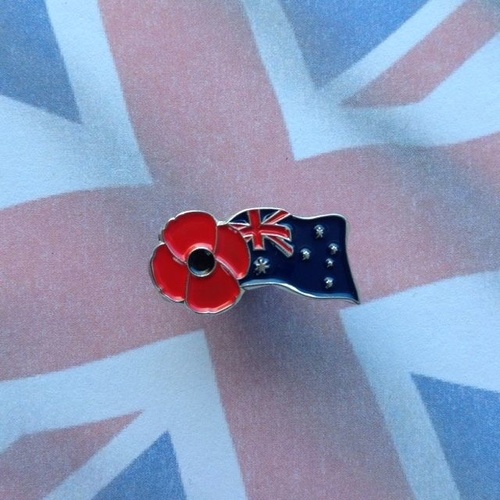 Poppy Lapel Pin / Badge # 43