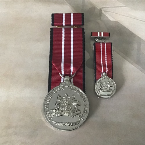 Australian Defence Medal Set | Court Mounted | Full Size, Mini, Ribbon Bar, Lapel Pin | Military | ADF