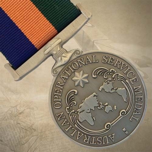 AUSTRALIAN OPERATIONAL SERVICE MEDAL - BORDER FORCE | AOSM | PROTECT | AWARD 