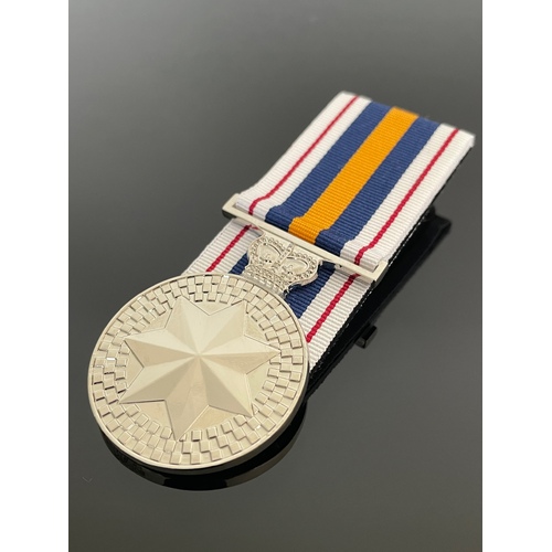 AUSTRALIAN NATIONAL POLICE SERVICE MEDAL | COURT MOUNTED | REPLICA | | NPSM | AWARD
