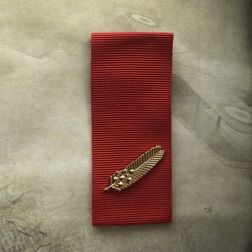 COMMENDATION FOR BRAVE CONDUCT MIMOSA + 250mm OF RIBBON | REPLICA | GALLANTRY