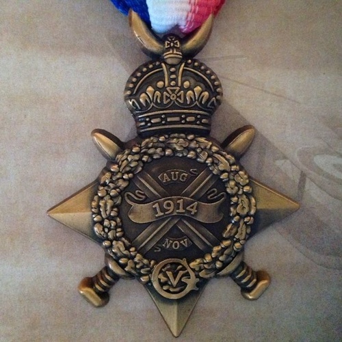 WWI Mons Star (With Clasp) | 5th Aug - 22nd Nov 1914