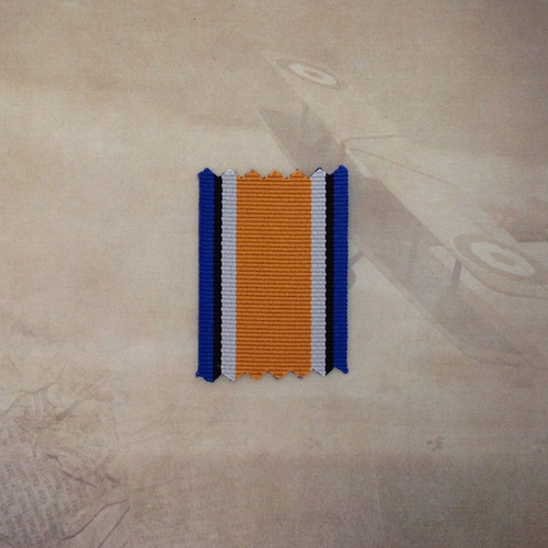BRITISH WAR MEDAL RIBBON | 15CM - 6" INCHES | UK TYPE | TOYE KENNING SPENCER (TKS) | ORIGINAL