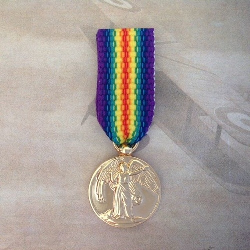 WWI Allied Victory Medal Medal | Miniature | WORLD WAR ONE