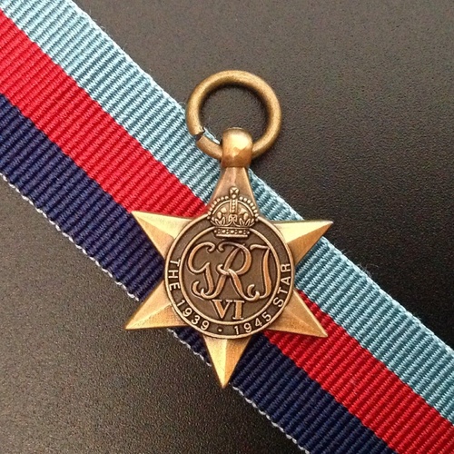 1939 - 1945 STAR MEDAL - ANTIQUE | WWII | MINIATURE | ARMY | AUSTRALIA | WAR