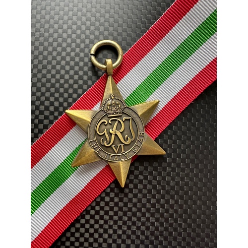 Italy Star Medal Full Size | Replica | Austraia | New Zealand | Commonwealth