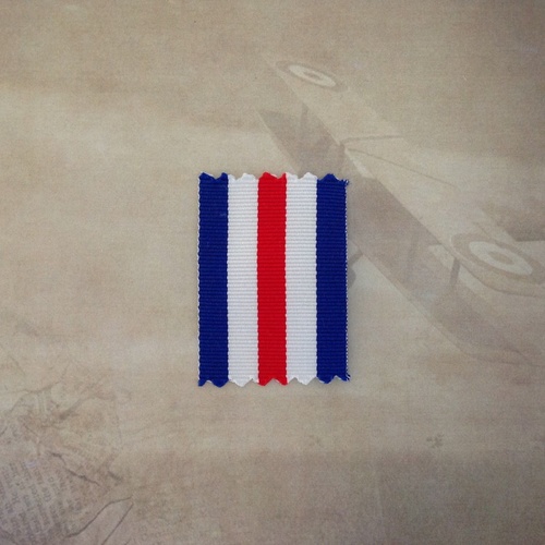 FRANCE AND GERMANY STAR MEDAL RIBBON - 1 x METER | REPLACEMENT | WWII | ARMY 