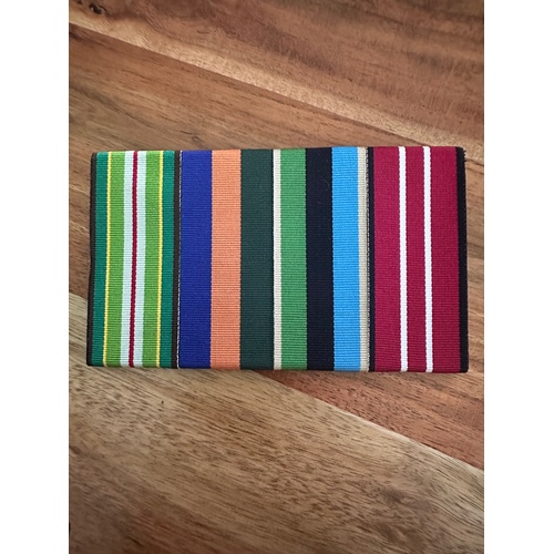 AASM 1975, Operational Service Medals (Border Protect + GME) and ADM | Court Mounting Kit  | Service | Full Size