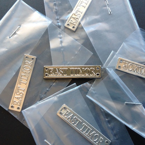 5 X EAST TIMOR CLASPS | ASM | MEDAL | REPRODUCTION | MOUNTING | DEALER | LOT