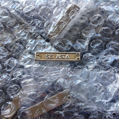 5 X SE ASIA MEDAL CLASPS | ASM | MEDAL | REPRODUCTION | MOUNTING | DEALER | LOT