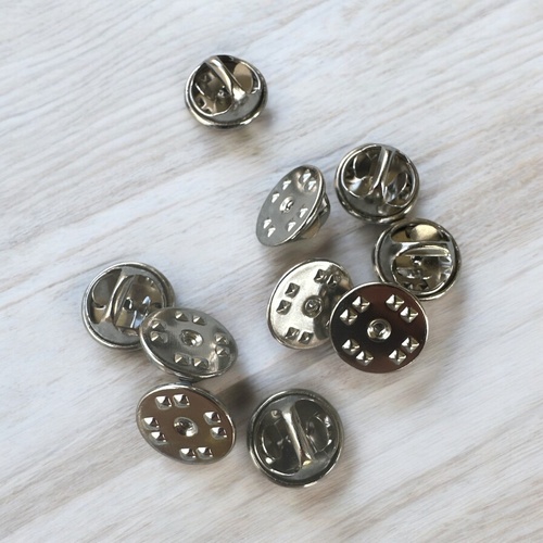 BUTTERFLY CLASP CLUTCH PINS x 10 | MEDALS |  MOUNTING | REPLACEMENT | CLASP