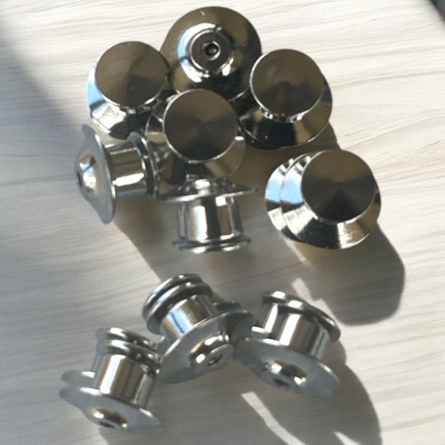 MUSHROOM CLASP CLUTCH PINS x 10 | MEDALS |  MOUNTING | REPLACEMENT | CLASP