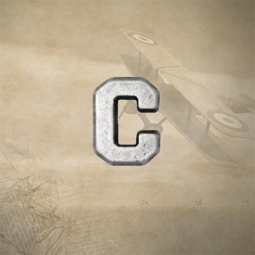 SILVER "C" MEDAL ATTACHMENT DEVICE | COMBAT | MERITORIOUS SERVICE