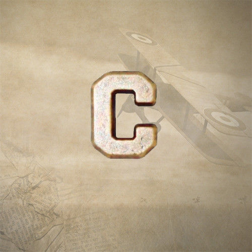 GOLD "C" MEDAL ATTACHMENT DEVICE | COMBAT | WAR ON TERROR | MERITORIOUS SERVICE