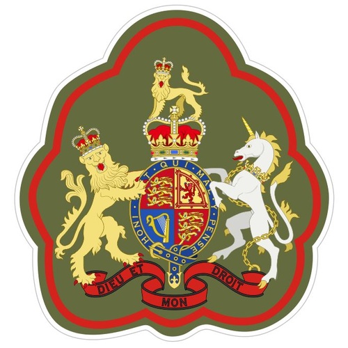 UNITED KINGDOM WARRANT OFFICER CLASS 1 OR-9B | DECAL / STICKER | RANK | ARMY [Size: 100mm On Longest Side]