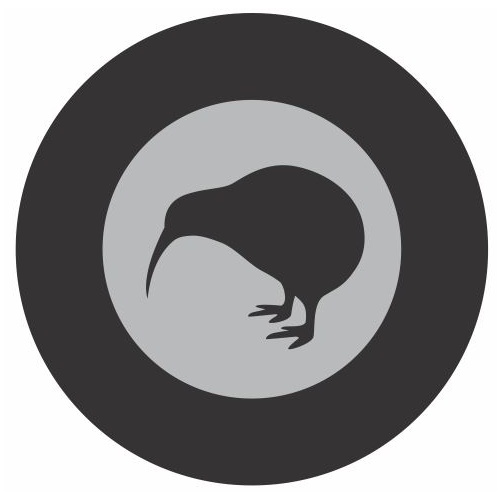 NEW ZEALAND AIR FORCE ROUNDEL SUBDUED - RIGHT FACING | 100MM DIAMETER | NZ | KIWI | RNZAF