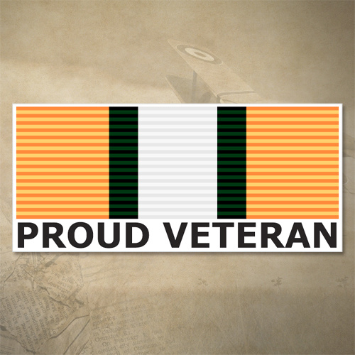MULTI FORCE OBSERVERS MEDAL DECAL - PROUD VETERAN | 150MM X 65MM | AUSSIE | PRIDE | MILITARY | MFO
