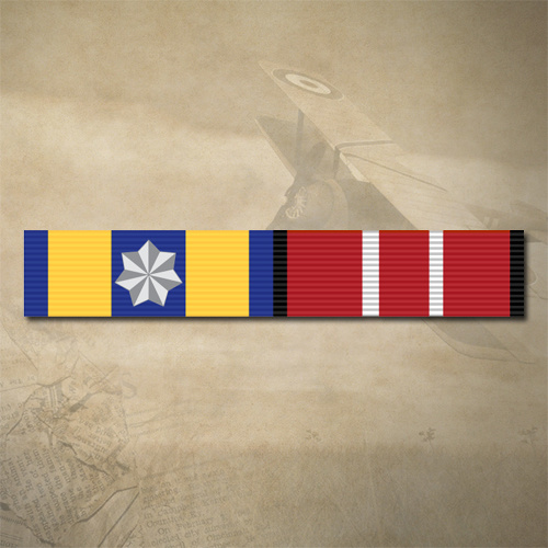 DEFENCE FORCE SERVICE MEDAL + ADM MEDAL RIBBON BAR STICKER / DECAL | WATER & UV PROOF [Size: 15mm x 90mm]