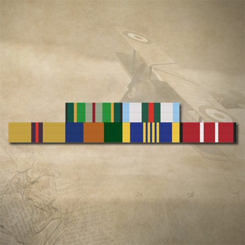 AASM, INTERFET, IRAQ, AOSM BORDER PROTECT, DLSM, ADM MEDALRIBBON BAR STICKER / DECAL | WATER & UV PROOF [size: 30mm x 180mm]