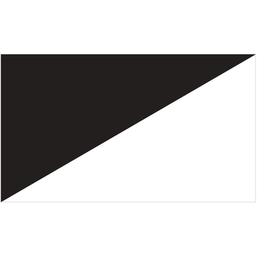3RD / 9TH LIGHT HORSE (SA MOUNTED RIFLES) UNIT COLOUR PATCH - DECAL / STICKER [Size: 75mm on longest side]