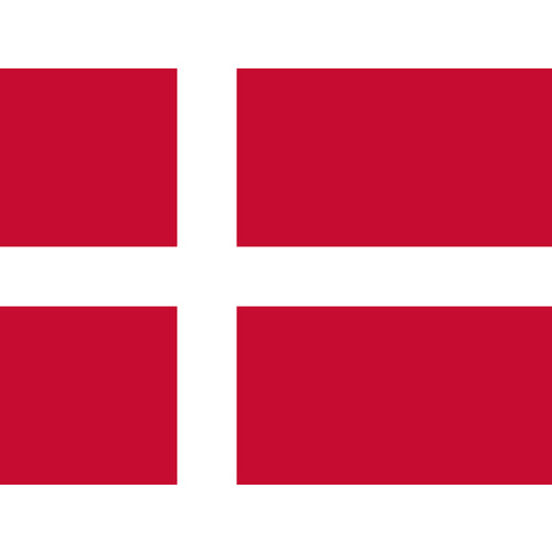 DENMARK COUNTRY FLAG | STICKER | DECAL | MULTIPLE STYLES TO CHOOSE FROM [Size: Circle - 75mm Diameter]