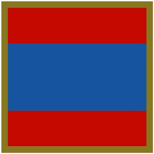 JOINT LOGISTICS COMMAND UNIT COLOUR PATCH - DECAL / STICKER [Size: 50mm on longest side]