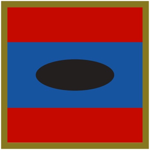 JOINT LOGISTICS UNIT - VICTORIA UNIT COLOUR PATCH - DECAL / STICKER [Size: 50mm on longest side]