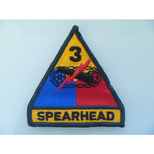 US Army 3rd Armored Division Patch