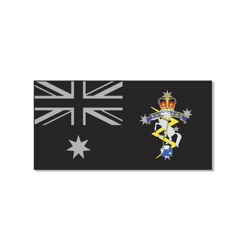 RAEME AUSTRALIAN FLAG DECAL | STICKER | 100mm x 50mm | DEFENCE | AUSTRALIA