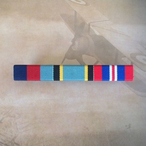 1939-45 Star, Air Crew Europe Star & 1939-45 War Medal Ribbon Bar | ACE | WWII