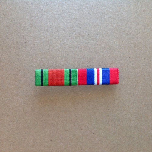 1939 - 1945 Defence + 1939 - 1945 War Medal Ribbon Bar | WWII | ARMY | AUSTRALIA